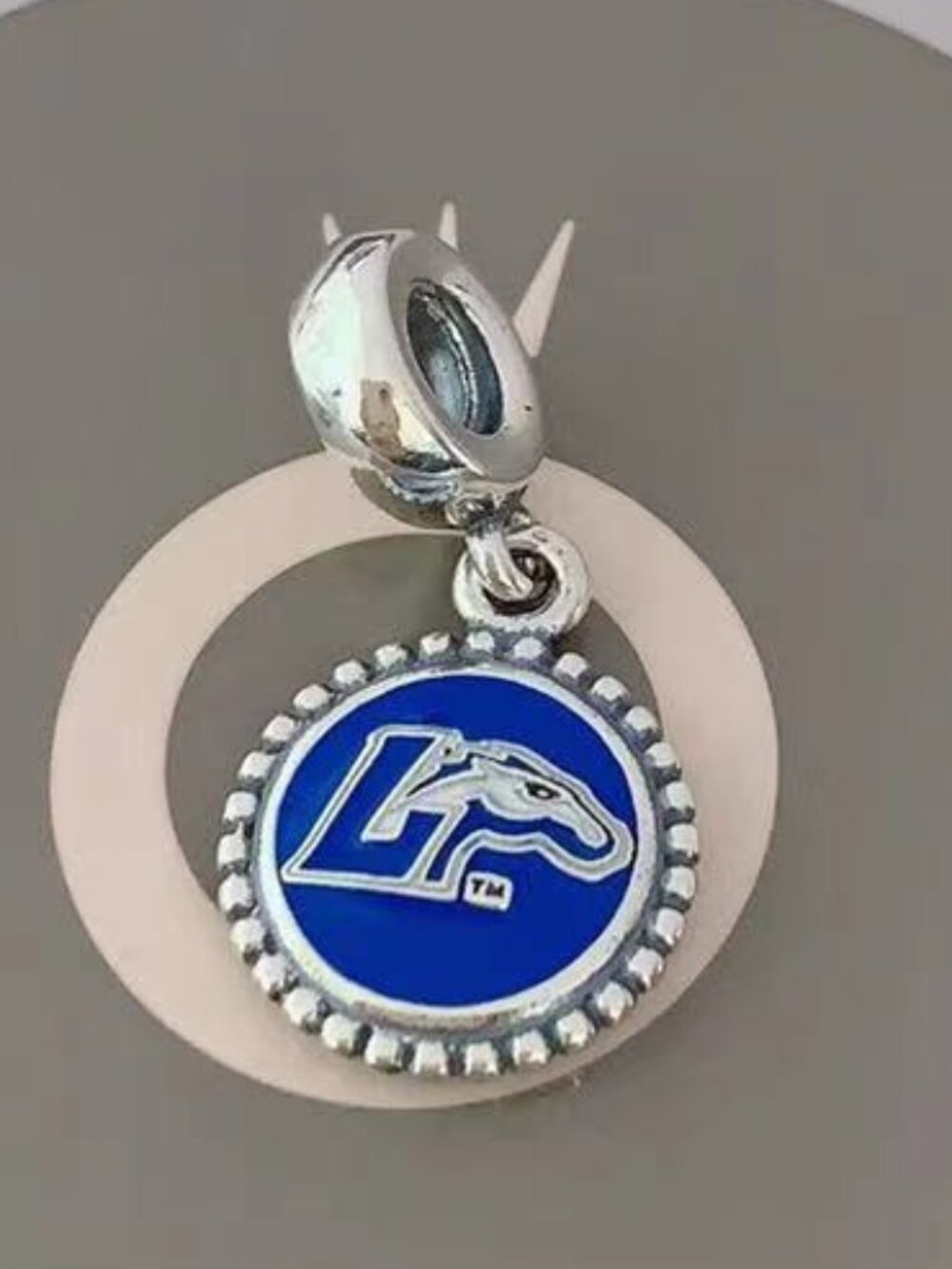 Pandora Longwood Lancers men's basketbal Charm Pendant, S925 sterling silver